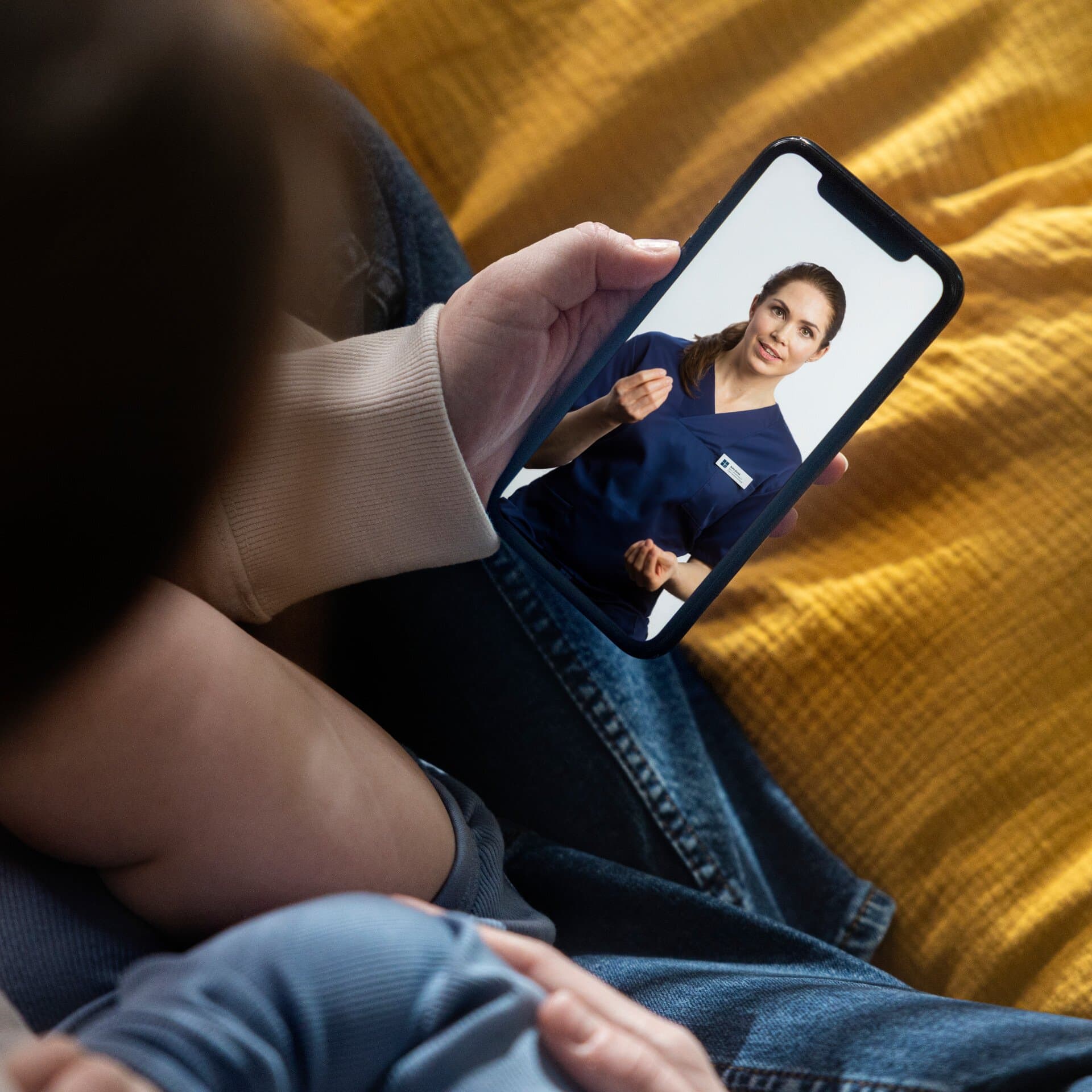 Läkarbesök i mobil Läkarbesök i mobil