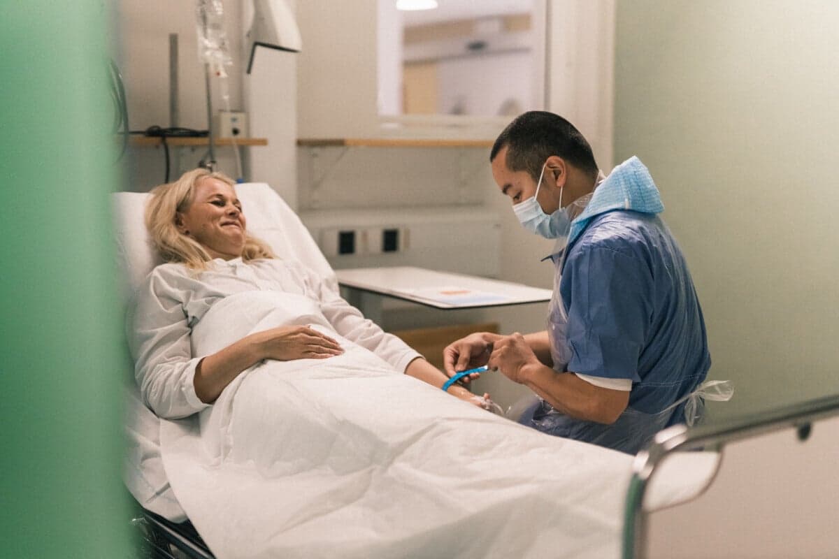 Patient vid operation Patient vid operation