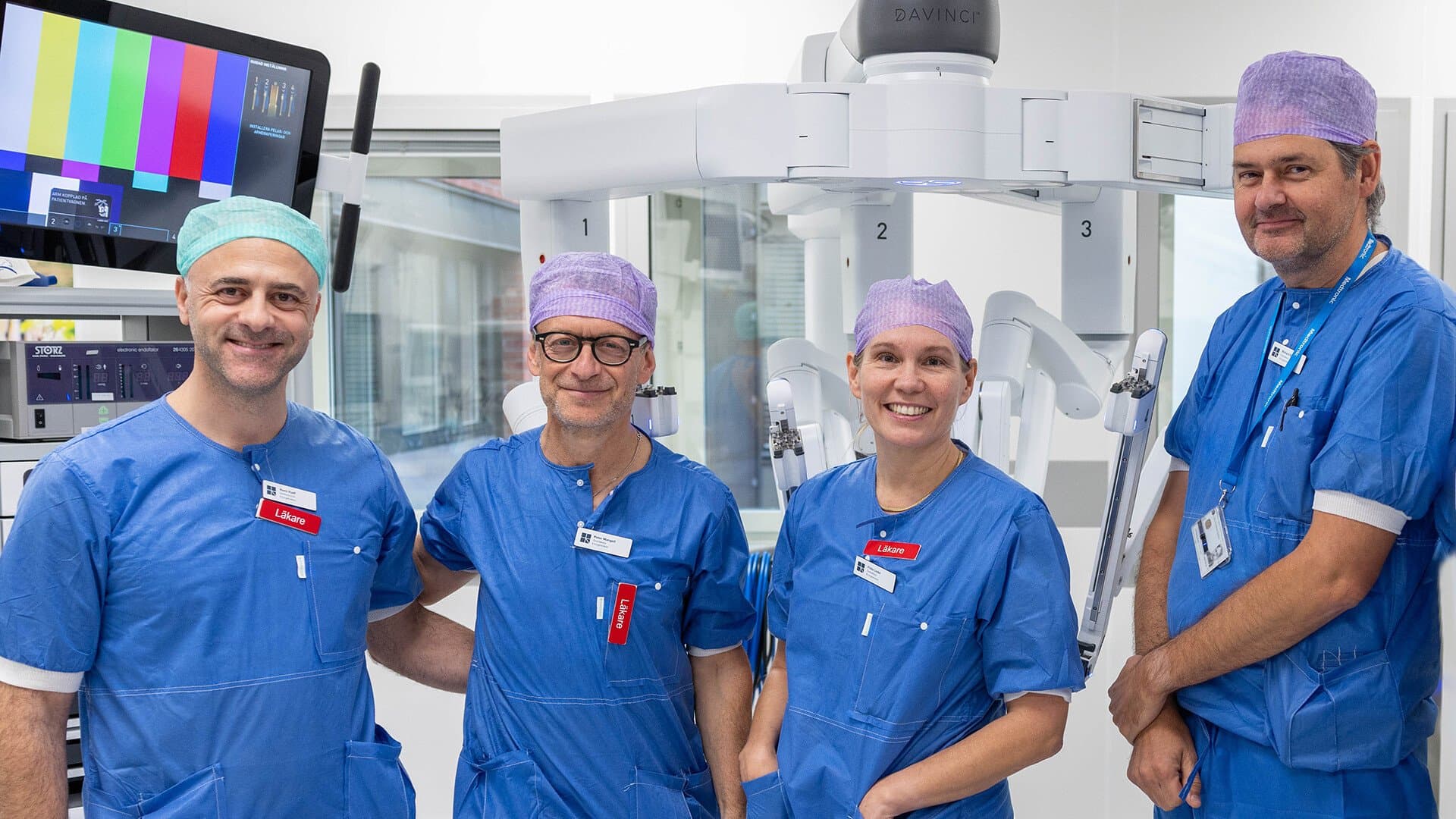 Rami Klaff, Peter Mangell, Frida Lédel och Richard Bernhoff Rami Klaff, Peter Mangell, Frida Lédel och Richard Bernhoff