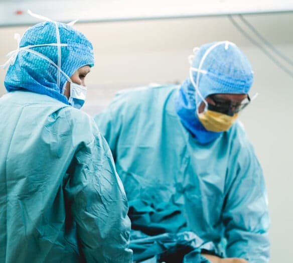 Läkare som opererar Läkare som opererar