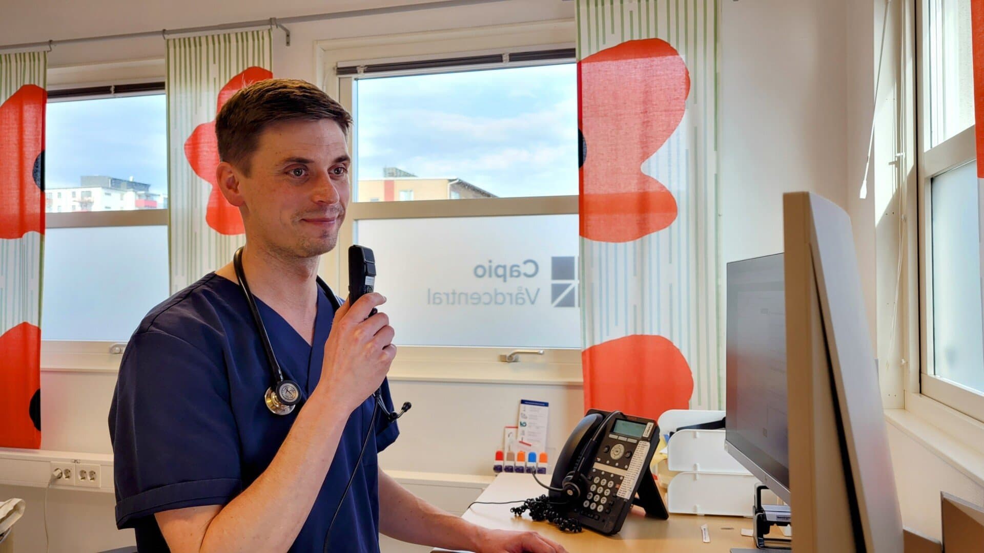 Medarbetare på Capio