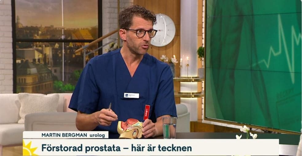 Martin Bergman medverkar i Nyhetsmorgon Martin Bergman medverkar i Nyhetsmorgon