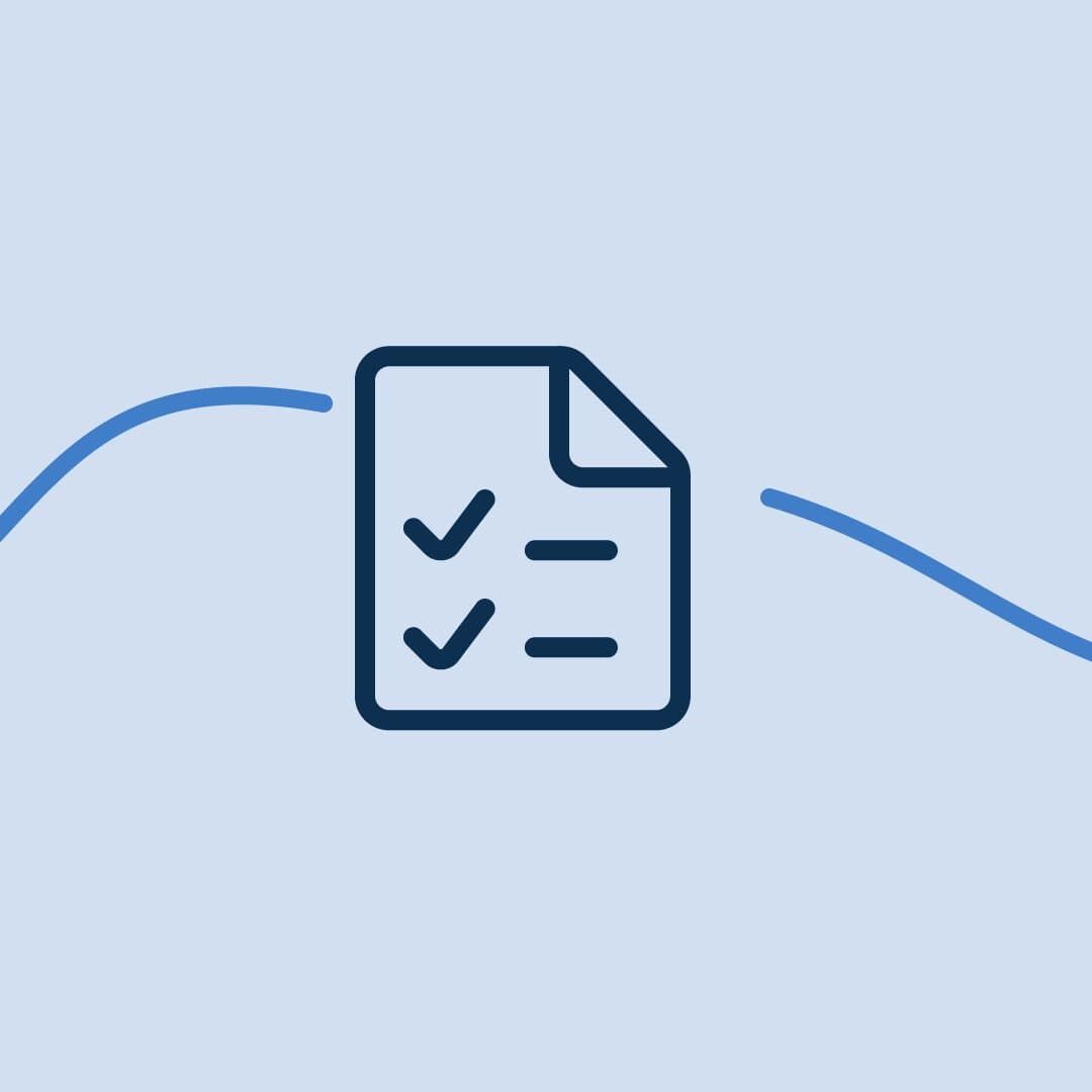 Ikon checklista Ikon checklista