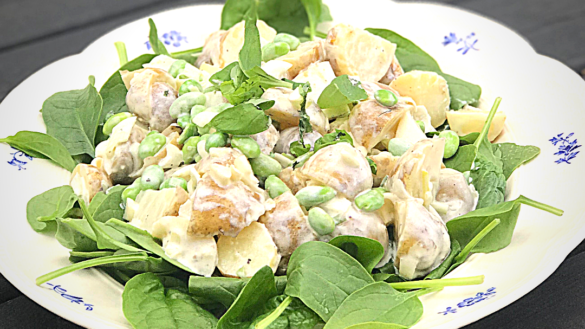 Lyxig potatissallad med tryffel