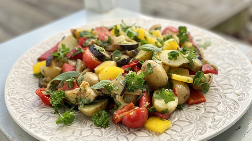 Kryddig potatissallad