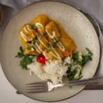 Currykyckling med ris