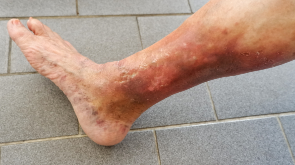 Hypostatiskt eksem (venöst eksem): orsak, symtom och behandling