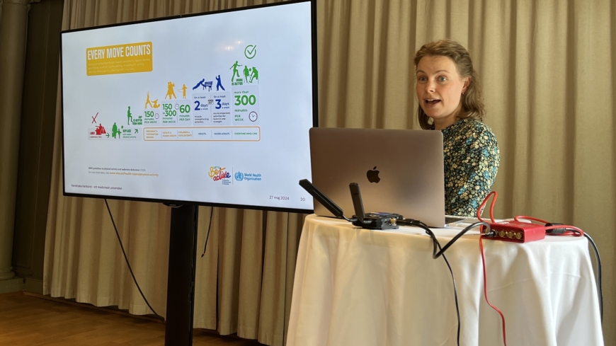 Om cancersjukdom, fysisk aktivitet och kost: ”Den bästa aktiviteten är den som blir av”