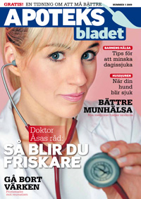 Apotek1 och Doktorn i samarbete – ny tidning till Apotekskunder
