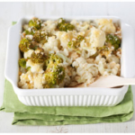 Blomkåls- och broccoligratäng