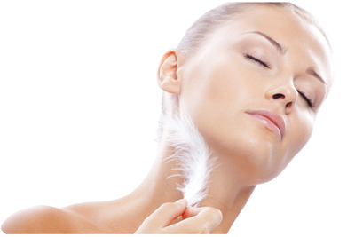 Människan njuter av smekningar på avstånd