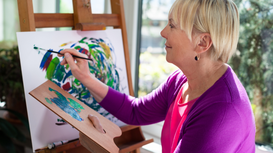 I de två pilotstudierna fick smärtpatienter både ta del av och själva medverka i kulturella aktiviteter. Foto: Shutterstock