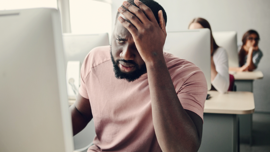 Stress påverkar många delar av kroppen och kan visa sig på olika sätt för olika personer. Foto: Shutterstock