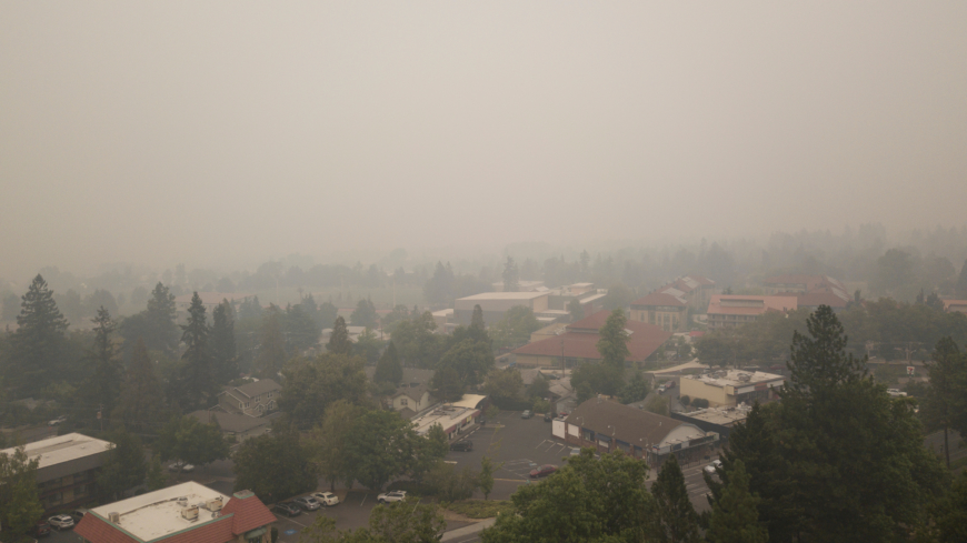 Varje år beräknas drygt 8 000 svenskar dö till följd av förorenad luft. Foto: Shutterstock