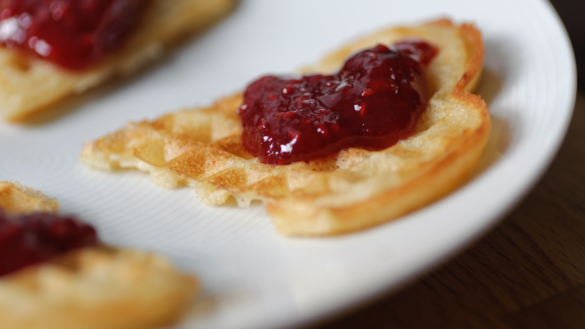 Våfflor på farmors (eller farfars) vis