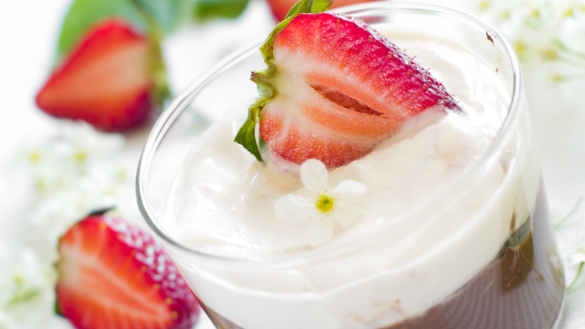 Chokladmousse (med eller utan valnötter)