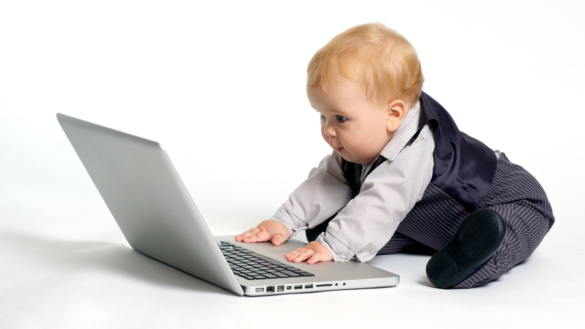 Små barn skaffar snabbt kunskap om världen